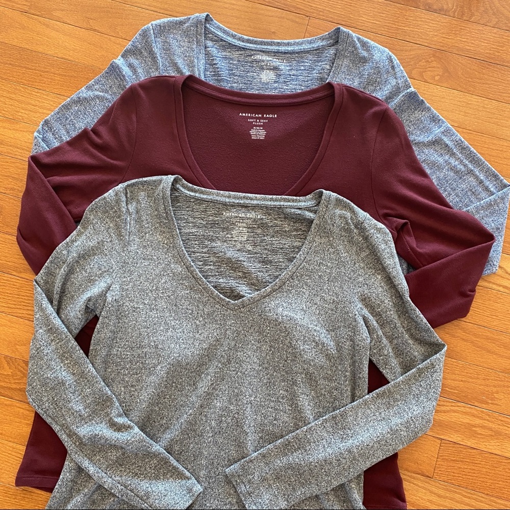 American Eagle soft and plush long sleeves